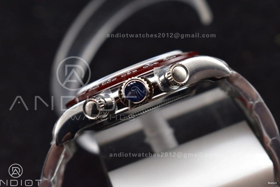 1:1 116506 QF Best SH4130 Weight) Dial Blue Edition Crystal Markers Bracelet SS on Ice V3 Daytona (Gain 0215